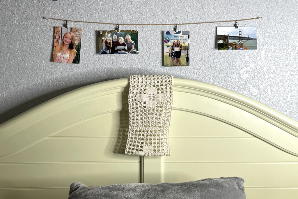 family photo wall