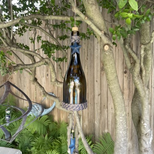 How To Make An Awesome Wine Bottle Wind Chime DIY