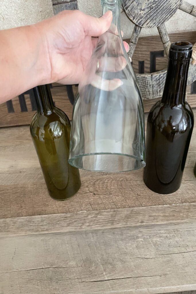 wine wind chimes